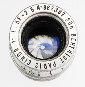 Som Berthiot 25mm f1.5 Cinor C mount  #862387  - Picture 1 of 9