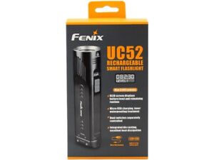 Fenix UC52 Rechargeable Smart Flashlight - CREE XHP70 LED - 3100 Lumens NEW