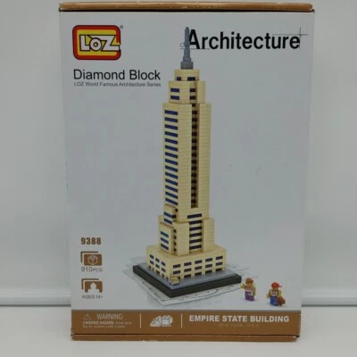 Loz Diamond Block Empire State Building Architecture 9388 New - Image 1 of 4