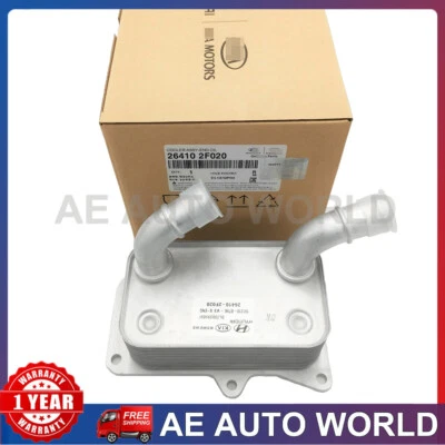 Enfriador de aceite de motor para Hyundai Santa Fe Kia Sorento Sportage diésel 264102F020  Foto 1 de 4
