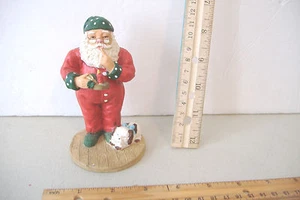 ~MAY YOUR CHRISTMAS BE WARM~1992 POTPOURRI PRESS~FIGURINA BABBO NATALE IN LONG JOHNS~ - Foto 1 di 5