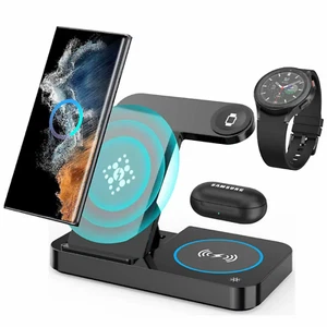 Suonee B18 Wireless Charging Station for Samsung and Android - Photo 1 sur 2