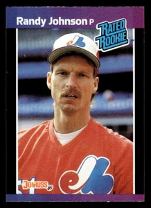 1989 Donruss Randy Johnson #42 Montreal Expos Baseball EX-NM - Picture 1 of 2