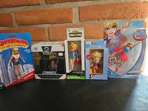 SUPERGIRL Action Figure  LOT Ame-Com/QFIG/Superhero Girls/Superman Animated/Doll - Picture 1 of 6