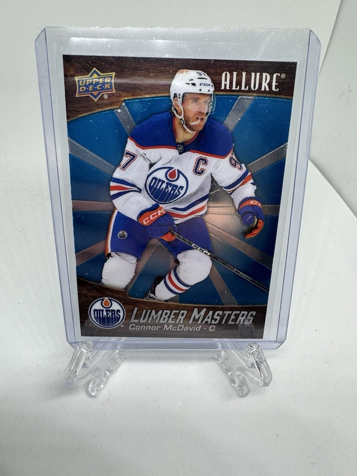 2023-24 Upper Deck Allure - Lumber Masters #LM-15 Connor McDavid - Image 1 of 2