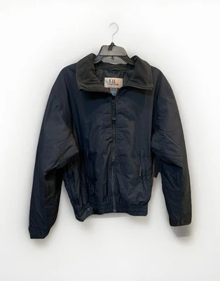 5.11 Tactical Jacket Mens S Black Fleece Lined Wind Resistant Concealed Pocket - Image 1 of 4