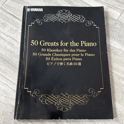 Partituras Yamaha 50 grandes para piano Foto 1 de 4