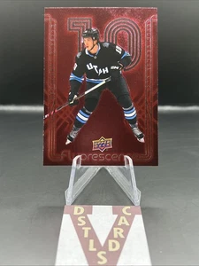 24/25 UD Series 2 - MAVERIC LAMOUREUX ROOKIE FLUORESCENCE RED #F-4 Utah Mammoth - Picture 1 of 3