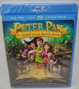 Peter Pan: The Quest For The Never Book (Blu-Ray+DVD) NEW, ships NextBusinessDay - Bild 1 von 4