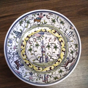 Williams Sonoma Provence Hand Painted Serving Bowl Made in Portugal Ex. Cond. - Picture 1 of 6