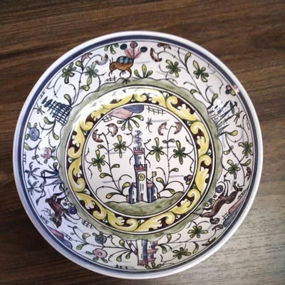 Cuenco para servir Williams Sonoma Provenza pintado a mano hecho en Portugal Ex. Estado. Foto 1 de 4