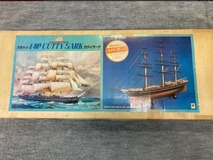 IMAI 1/80 Cutty Sark Holz Segelschiff Modellbausatz Japan mit Box gebraucht - Bild 1 von 19