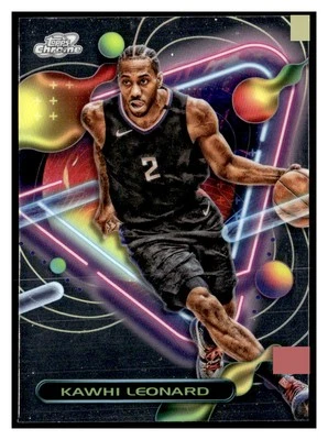 2023-24 Topps Cosmic Chrome #154 Kawhi Leonard  - Image 1 of 2