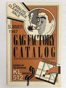 Who Framed Roger Rabbit Summer 1947 Gag Factory Catalog PC Game Manual (As-Is) - Picture 1 of 5
