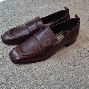 Mocassini Dolce Vita Nygel in pelle bordeaux taglia 10,5 - Foto 1 di 6