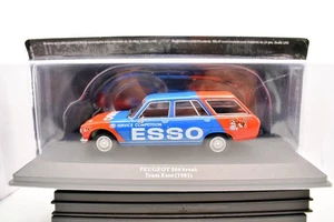 modellino auto rally scala 1:43 Peugeot 504 break esso collezione modellismo ixo - Foto 1 di 1