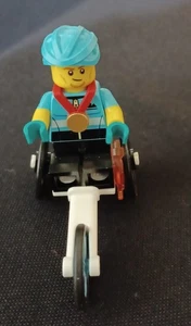Lego Minifigure da Collezione Serie 22 Corsa in Carrozzina. T8 - Foto 1 di 3