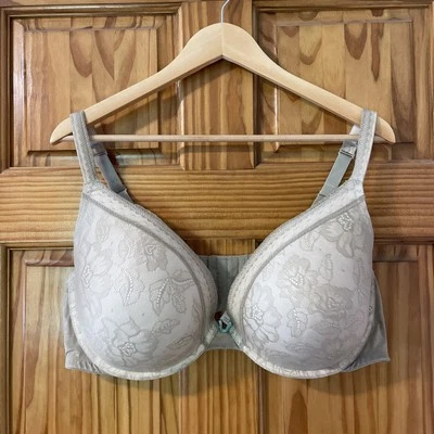 Sujetador con aros floral Lane Bryant Cacique Boost Plunge 42DDD Foto 1 de 4