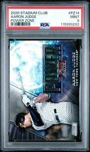 2020 Topps Stadium Club POWER ZONE #PZ14 AARON JUDGE PSA 9 COME NUOVO - Foto 1 di 6
