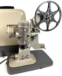 Bell & Howell Model L Design 122 Regent 8mm Portable Film Projector w Case WORKS - Picture 1 of 19