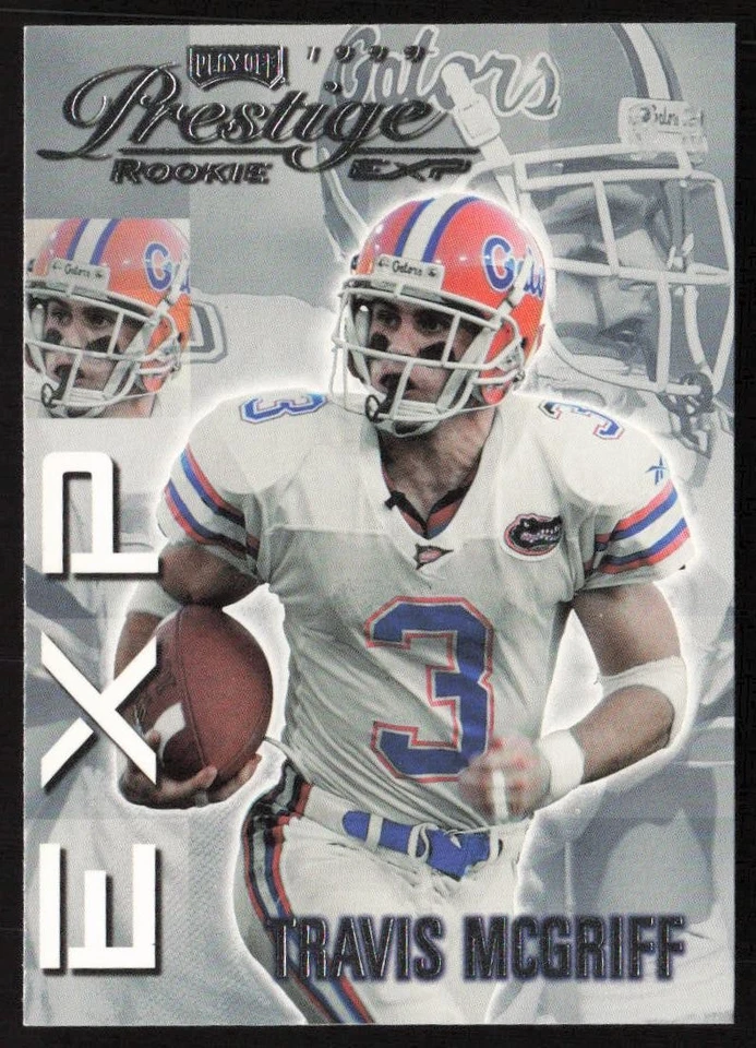 1999 Playoff Prestige EXP Travis McGriff #EX5 Rookie Denver Broncos - Image 1 of 2