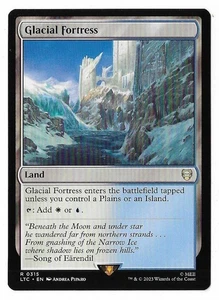 MTG Glacial Fortress Lord of the Rings Commander (LTC) Rare Magic #0315 Unplayed - Picture 1 of 2