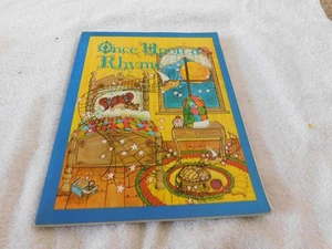 25-1066 Vintage 1978 Ideals Publishing Once Upon a Rhyme Softcover Book Rhymes - Picture 1 of 8