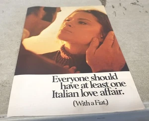 1970 ? FIAT  Range Original Australian Sales Brochure 124 SPORT COUPE etc - Picture 1 of 5