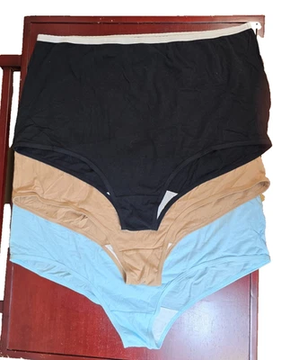 Breezies Original Cotton Briefs 3 pack Size 13  - A632206 - Image 1 of 4