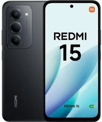 Xiaomi Redmi 15 4G Dual Sim 6GB RAM 128GB Midnight Black Europa - Immagine 1 di 4