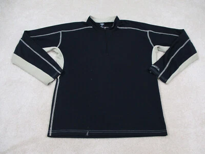PrAna Sweater Menss Large Black Pullover Sweatshirt Outdoors Hiking Hiker Adult* - Image 1 of 4