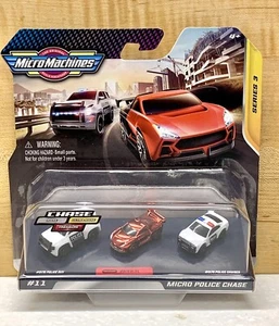 Micro Machines Starter Pack Serie 3 #11 Micro Policía ROJO Treasure Chase NUEVO - Imagen 1 de 9