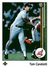 1989 Upper Deck #470 Tom Candiotti Cleveland Indians