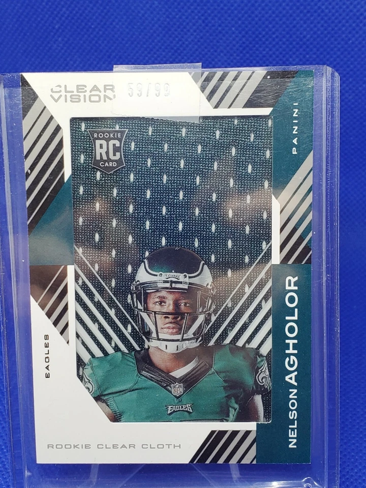 2015 Panini Clear Vision NELSON AGHOLOR Jersey /99 EAGLES - Image 1 of 1