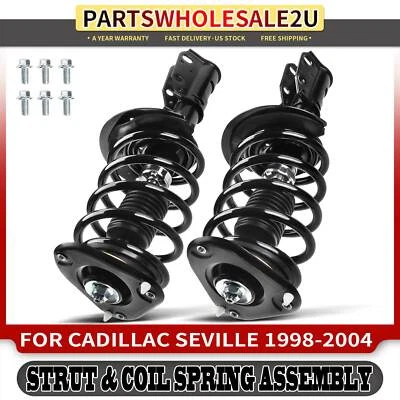 Front 2x Complete Strut & Coil Spring Assembly for Cadillac Seville 1998-2004 - Image 1 of 4