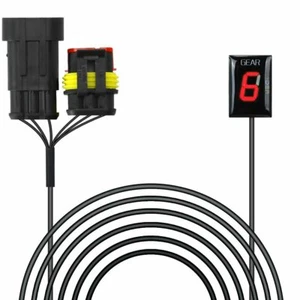 Indicador de engranaje de motocicleta pantalla LED roja para Ducati Agusta ST3 S4R Superbike - Imagen 1 de 7