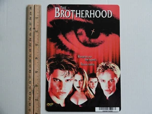 THE BROTHERHOOD - BLOCKBUSTER VIDEO BACKER CARD 5,5"X8" - NO MOVIE - Bild 1 von 3