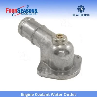 For 1995-2005 Pontiac Bonneville Engine Coolant Water Outlet 4 Seasons 1996 1997 - Image 1 of 4