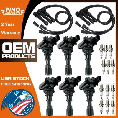 OEM Ignition Coil+Plug+Wire for Repair 2003-2006 Kia Sorento V6 3.5L C1445 UF431 - Image 1 of 4