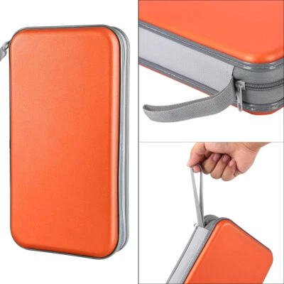 Estuche para DVD Carpeta Cartera 72 CD/DVD Disco Almacenamiento para Coche Hogar Oficina Viaje Foto 1 de 4