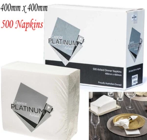 Airlaid Linen napkins tablecloth tableware serviettes banquet wedding restaurant - Picture 1 of 5