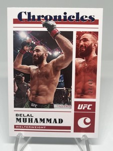 2023 Panini UFC CHRONICLES BELAL MUHAMMAD BLUE /49
