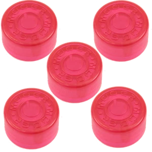 Mooer Candy Footswitch Pedal Stompbox Plastic Toppers 5-Pack RED - Picture 1 of 7