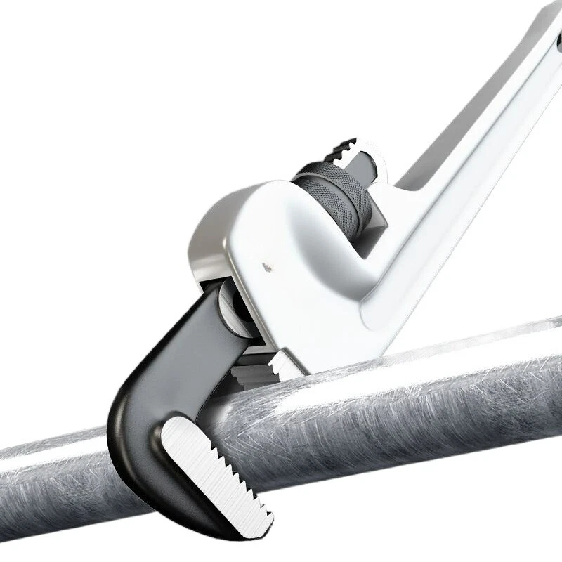 Aluminium Alloy Heavy Duty Pipe Wrench Water Pipe Pliers Spanner Universal - Image 1 of 4