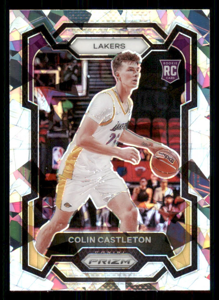 2023-24 Panini Prizm Prizms Ice #287 Colin Castleton - Image 1 of 2