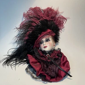 Unique Creation Mask Limited Edition Victorian Lady Mask Signed Elegant Woman - Picture 1 of 11