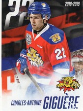 2018/19 Moncton Wildcats - CHARLES-ANTOINE GIGUERE