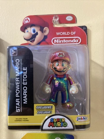 Star Power Mario World of Nintendo 2.5" Exclusive JAKKS Pacific Series 1-4 New Cover