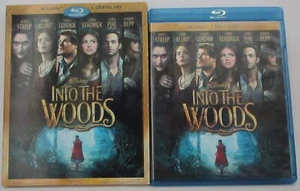 Disney Into The Woods 2015 Blu-Ray Live Action W/ Slipcover - Picture 1 of 2