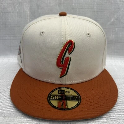 New Era Orange San Francisco Giants 59FIFTY Fitted Hat 50th Anniversary 7 1/8 - Image 1 of 4